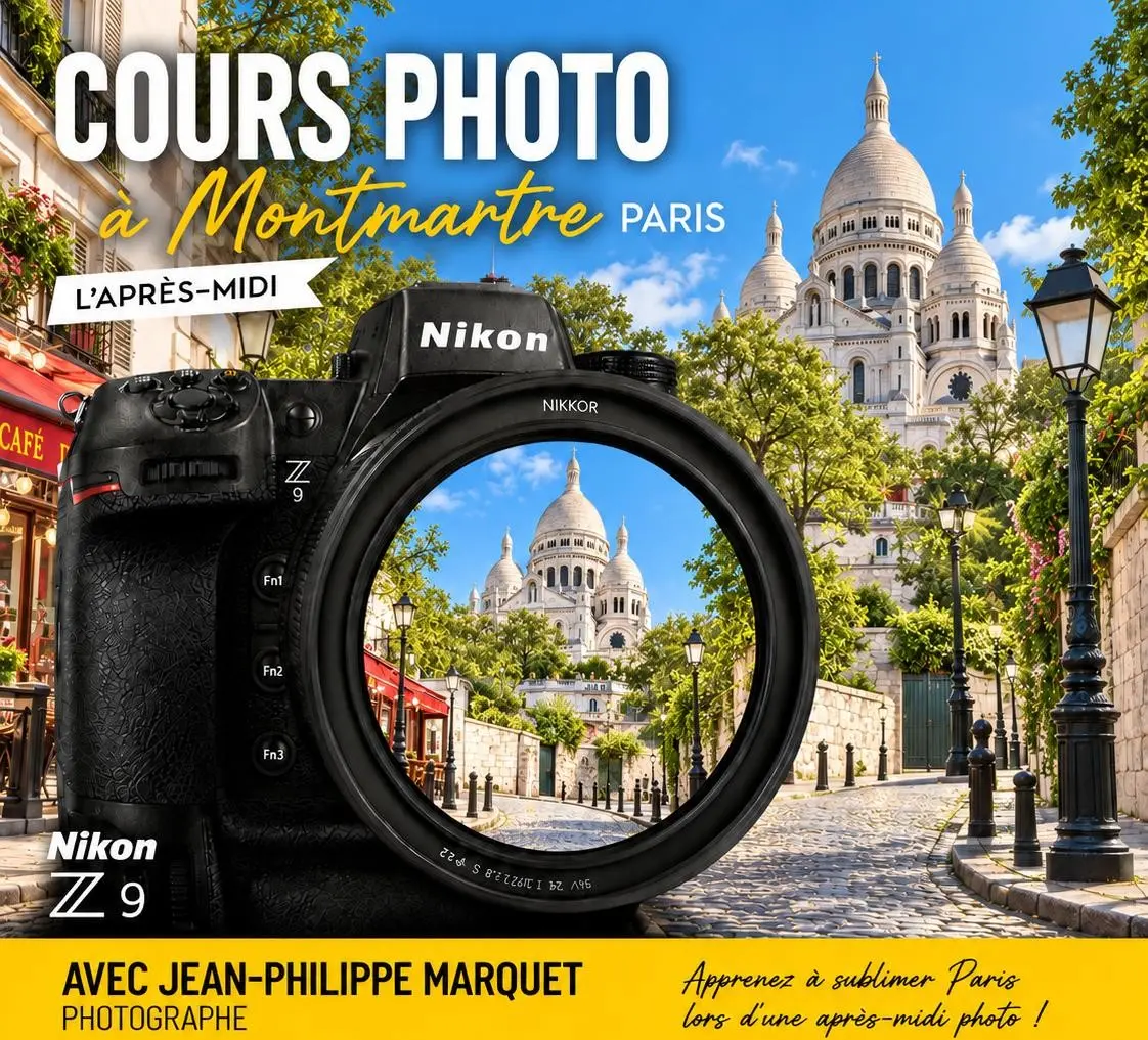Cours photo Montmartre