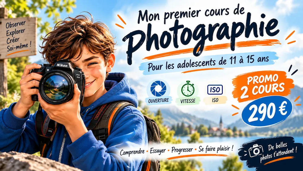 Mon premier cours de photographie