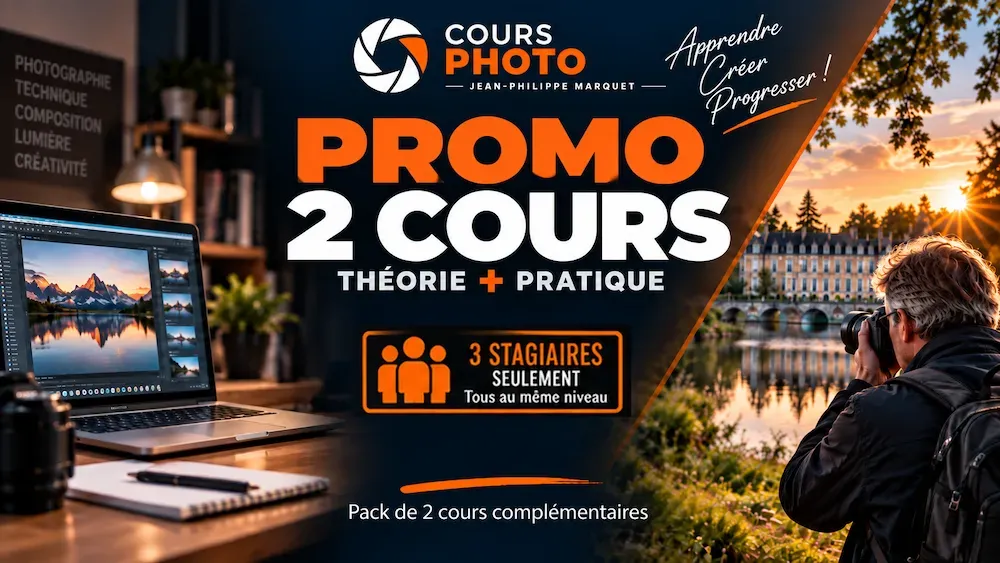 Pack 2 cours photo