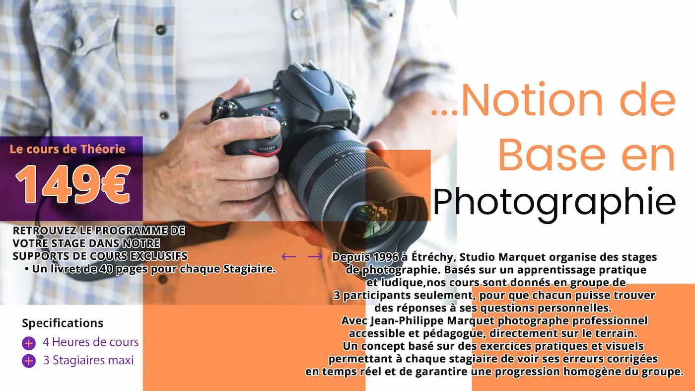 Cours photo - notions de base
