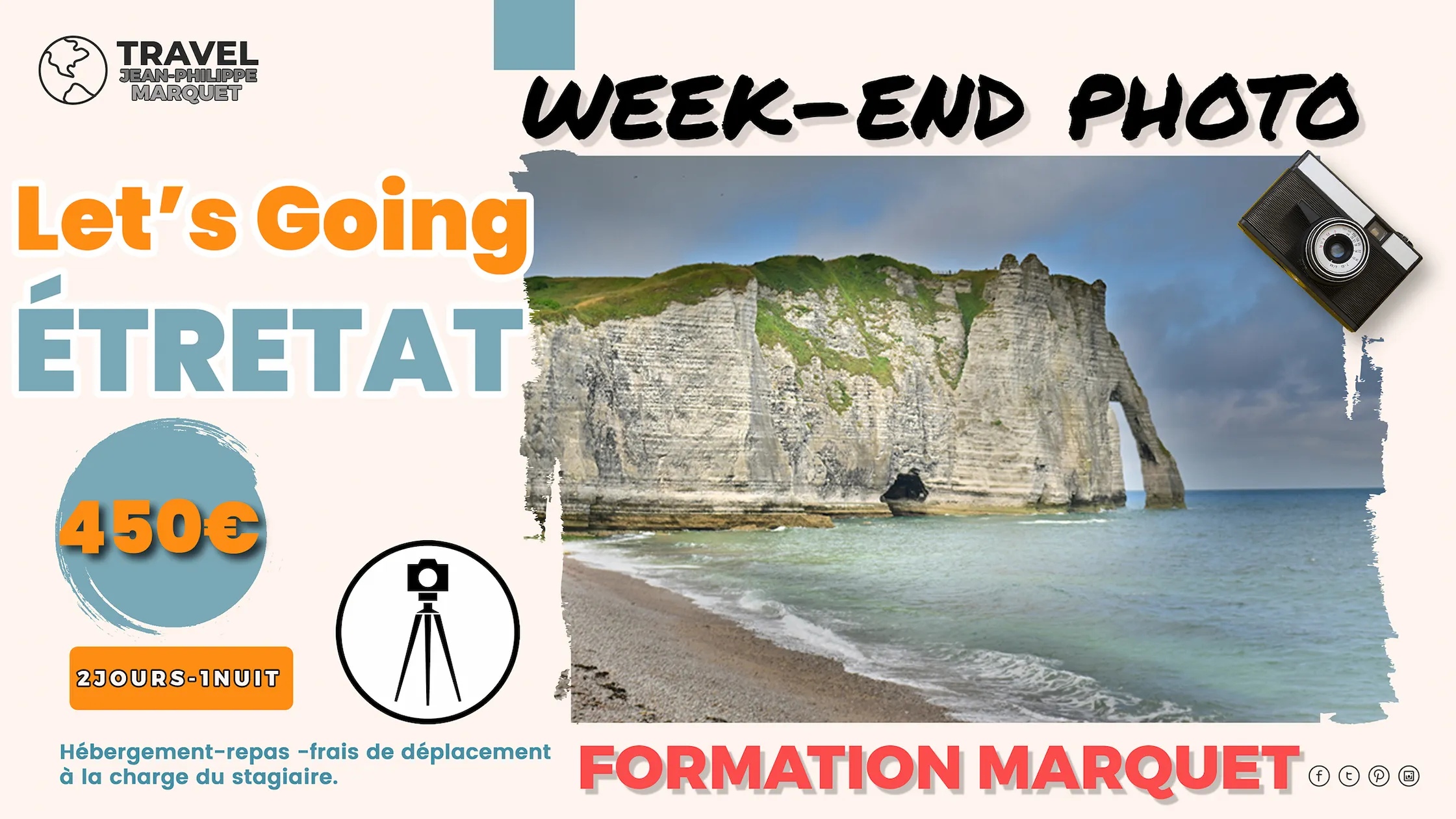 Week-end photo Étretat