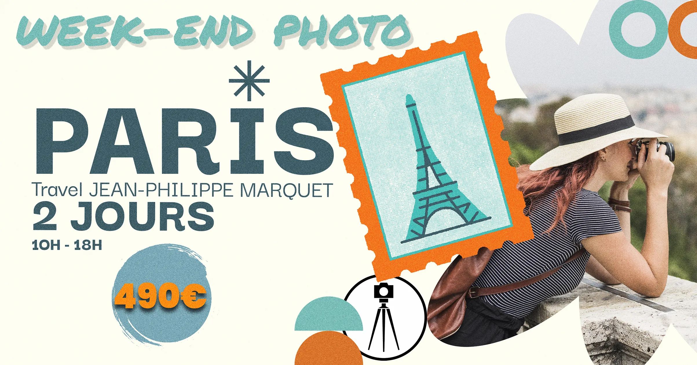 Week-end Photo Stage 2 jours Paris